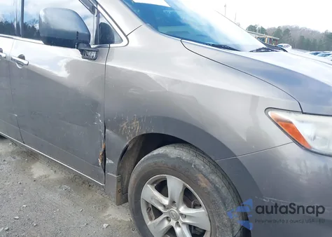 2015 Nissan Quest Sv из США, поврежденный, VIN JN8AE2KP5F9126570